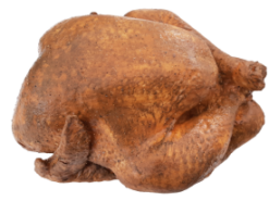 Turkey Roasted realistic fake food prop by FakeFood4U
