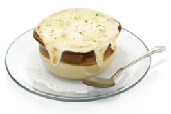 French Onion Soup realistic fake food prop by FakeFood4U