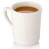Diner Coffee Mug With Cream realistic fake food prop by FakeFood4U