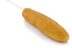 Corn Dog realistic fake food prop by FakeFood4U