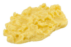Scrambled Eggs realistic fake food prop by FakeFood4U