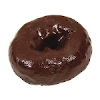 Doughnut Chocolate Covered realistic fake food prop by FakeFood4U