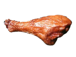 Jumbo Renaissance Fair Turkey Leg 10 1/2" realistic fake food prop by FakeFood4U