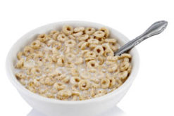 Cereal Bowl Of Cheerios realistic fake food prop by FakeFood4U