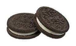 Cookies Chocolate Creme Filled Oreo realistic fake food prop by FakeFood4U