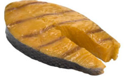Salmon Steak Grilled realistic fake food prop by FakeFood4U