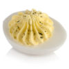 Deviled Egg realistic fake food prop by FakeFood4U