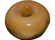 Donut Glazed realistic fake food prop by FakeFood4U