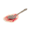 Strawberry Ice Cream Spilled / Melting realistic fake food prop by FakeFood4U