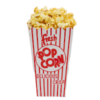 Buttered Movie Popcorn Box realistic fake food prop by FakeFood4U