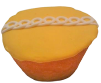 Hostess Cupcake Orange realistic fake food prop by FakeFood4U