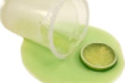 Frozen Margarita Spill realistic fake food prop by FakeFood4U