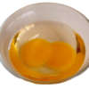 Bowl With Cracked Eggs realistic fake food prop by FakeFood4U