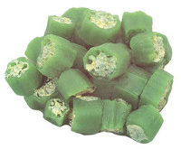 Okra realistic fake food prop by FakeFood4U
