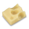 Swiss Cheese Cube realistic fake food prop by FakeFood4U