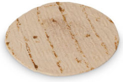 Tortilla Whole Wheat realistic fake food prop by FakeFood4U