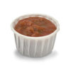 Salsa Condiment Cup realistic fake food prop by FakeFood4U