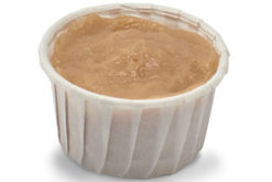 Hummus Condiment Cup realistic fake food prop by FakeFood4U