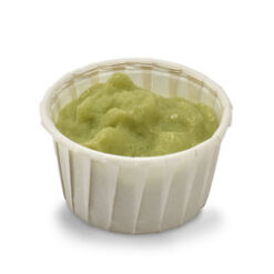 Guacamole Condiment Cup realistic fake food prop by FakeFood4U