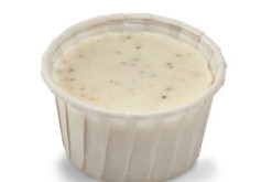 Ranch Dressing Condiment Cup realistic fake food prop by FakeFood4U