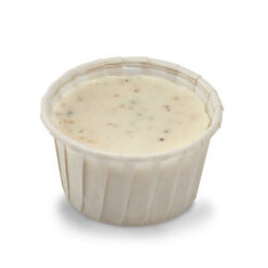 Ranch Dressing Condiment Cup realistic fake food prop by FakeFood4U
