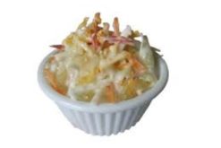Coleslaw realistic fake food prop by FakeFood4U