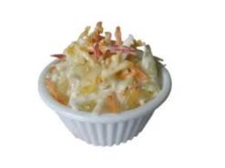Coleslaw realistic fake food prop by FakeFood4U
