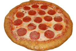 Whole Pepperoni Pizza 14" realistic fake food prop by FakeFood4U