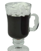 Irish Coffee realistic fake food prop by FakeFood4U