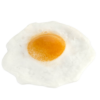 Fried Egg realistic fake food prop by FakeFood4U