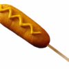 Corn Dog With Mustard realistic fake food prop by FakeFood4U