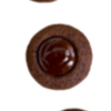 Cookies Double Chocolate Thumbprints x3 realistic fake food prop by FakeFood4U