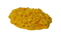 Macaroni And Cheese Melty realistic fake food prop by FakeFood4U