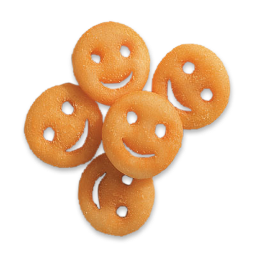 Fries Smiley Face realistic fake food prop by FakeFood4U