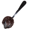 Chocolate Ice Cream Spoon Spill / Melting realistic fake food prop by FakeFood4U