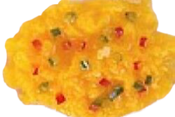 Spanish Omlette realistic fake food prop by FakeFood4U