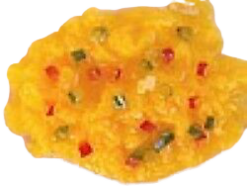 Spanish Omlette realistic fake food prop by FakeFood4U