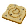 Raisin Bread realistic fake food prop by FakeFood4U