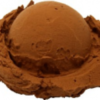 Chocolate Ice Cream Scoop realistic fake food prop by FakeFood4U