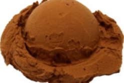 Chocolate Ice Cream Scoop realistic fake food prop by FakeFood4U