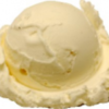 Vanilla Custard Ice Cream Scoop realistic fake food prop by FakeFood4U