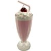 Shake Strawberry realistic fake food prop by FakeFood4U