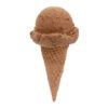 Ice Cream Chocolate Cone realistic fake food prop by FakeFood4U