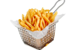 Fries Basket With Ketchup realistic fake food prop by FakeFood4U - view 2