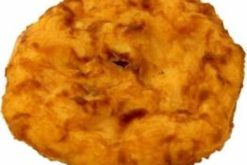 Authentic Indian Fried Bread realistic fake food prop by FakeFood4U