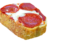 Texas Toast Pizza realistic fake food prop by FakeFood4U