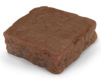 Brownie realistic fake food prop by FakeFood4U