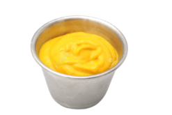Mustard Condiment Cup realistic fake food prop by FakeFood4U