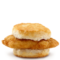 McDonalds McChicken Biscuit realistic fake food prop by FakeFood4U