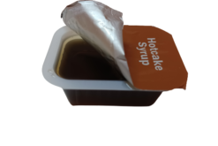 McDonalds Hotcakes Syrup realistic fake food prop by FakeFood4U